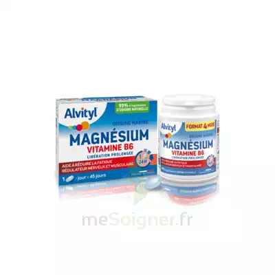 Alvityl Magnésium Vitamine B6 Libération Prolongée Comprimés Lp B/45 à Hagetmau